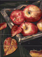 Картина за номерами на дереві "Яблука" ArtStory подарункова упаковка 30x40см ASW237 в інтернет-магазині "Я - Picasso"