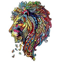Дерев'яні пазли - Чарівний лев в інтернет-магазині "Я - Picasso"