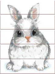 Картина за номерами на дереві "Кролик" ArtStory подарункова упаковка 30x40см ASW221 в інтернет-магазині "Я - Picasso"